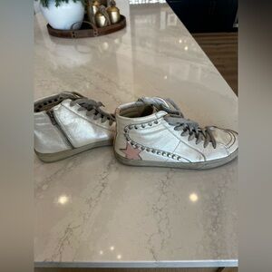 Vintage Havana Silver and Pink Sneakers